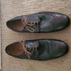 Zara sz 10 Men's Brown dress shoes